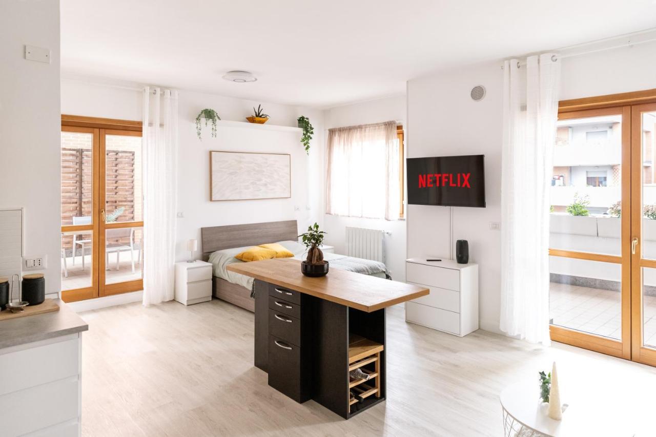 Loft Con Terrazzo - 3 Min Dalle Autostrade By FollowgreenhouseRzym Zewnętrze zdjęcie
